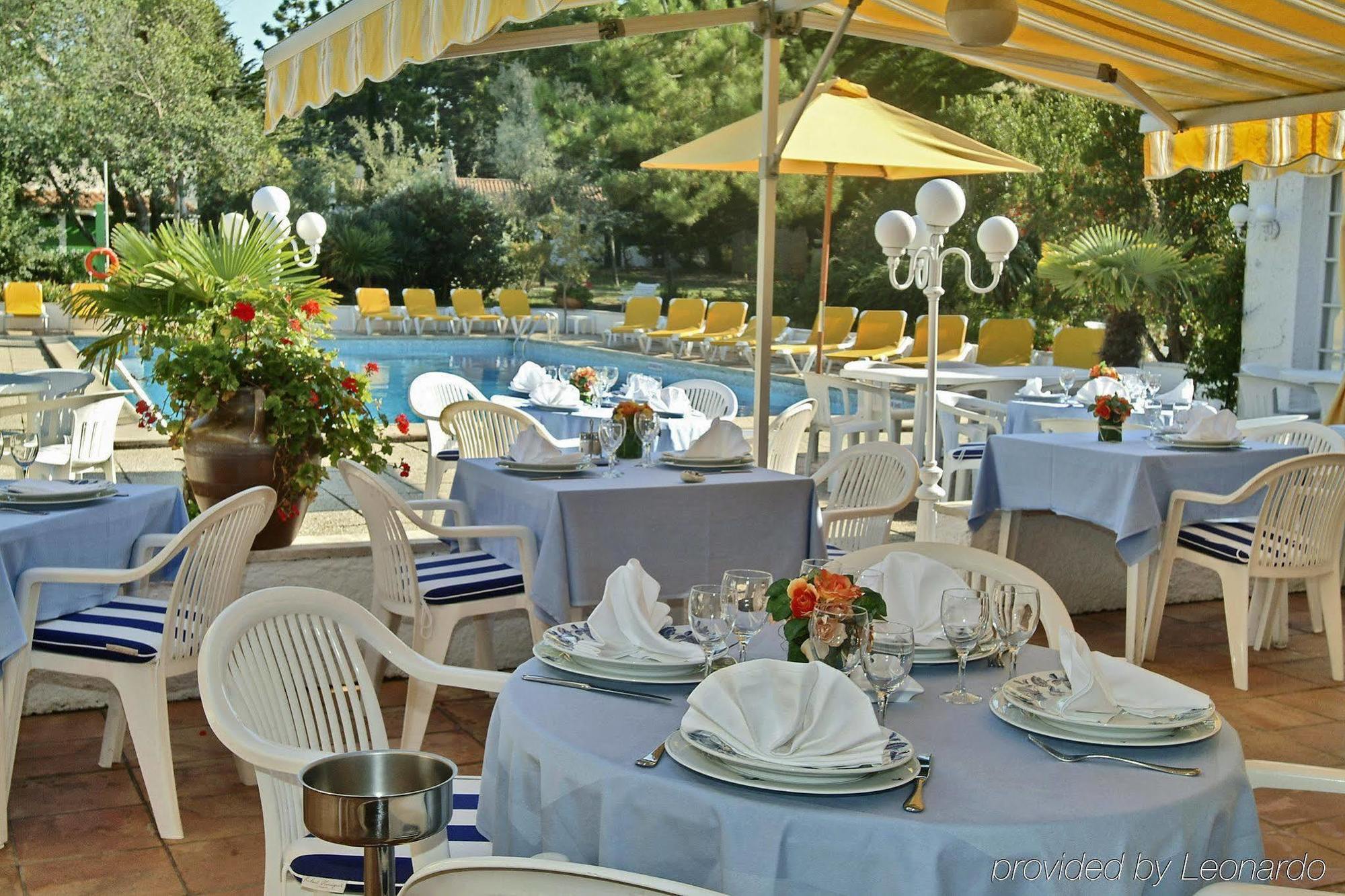 Le Bois-Plage-en-Ré Hotel Les Gollandieres מסעדה תמונה